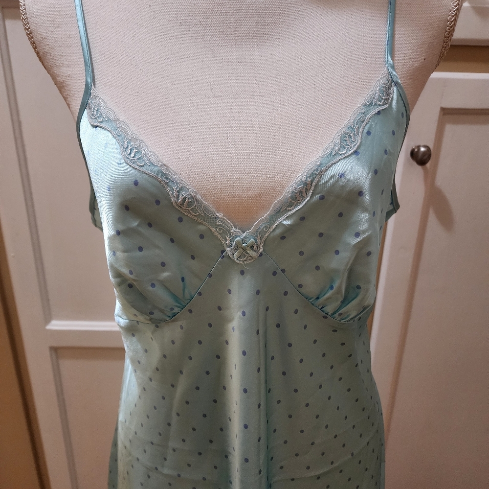 Madonna Women's Lace Accented Slip Dress Lingerie - Picture 6 of 12